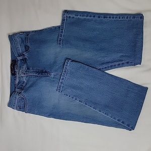 Gloria Vanderbilt High Waisted Straight Leg Denim Mom Jeans, Size 8P